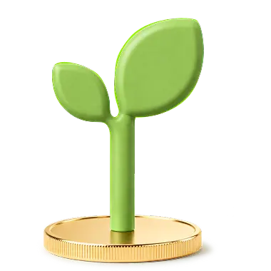 Growth sprout illustration